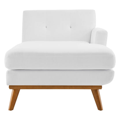 Modway Outlet Engage Right-Facing Upholstered Fabric Chaise by Modway  Living Room Furniture White - EEI-1794-WHI