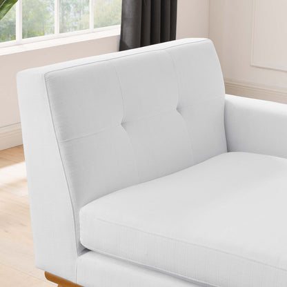 Modway Outlet Engage Right-Facing Upholstered Fabric Chaise by Modway  Living Room Furniture White - EEI-1794-WHI