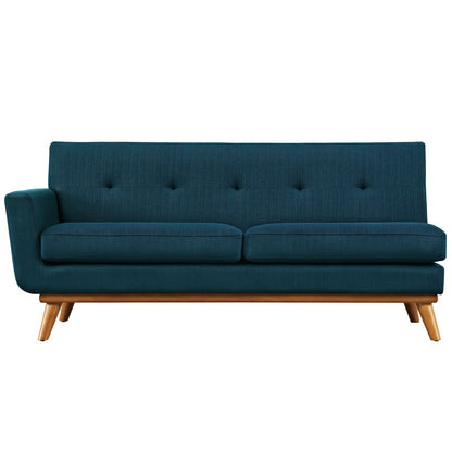 Modway - Engage Left-Arm Upholstered Fabric Loveseat by Modway  Living Room Sofas and Armchairs Blue - EEI-1795-AZU