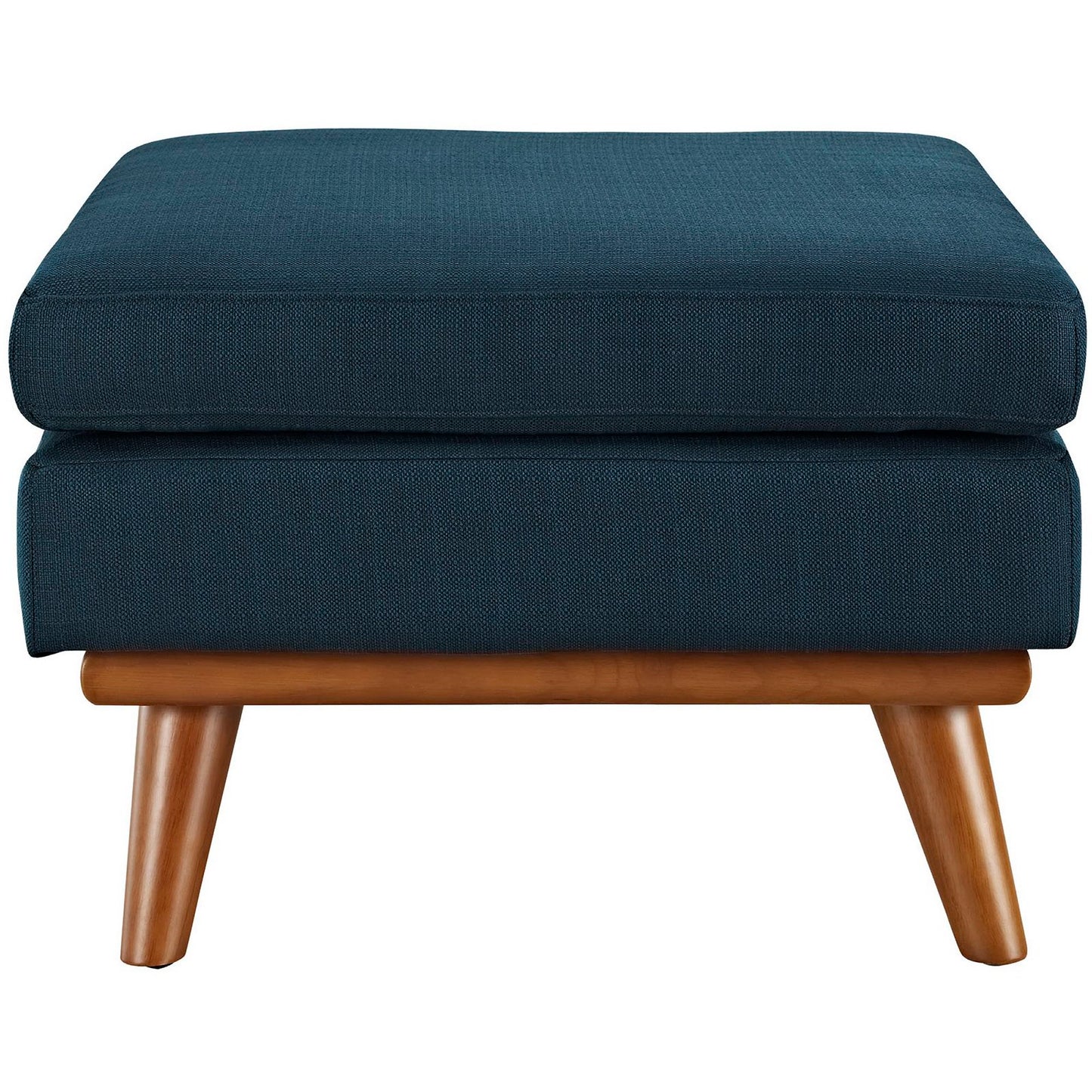 Modway - Engage Upholstered Fabric Ottoman by Modway  Living Room Sofas and Armchairs Blue - EEI-1797-AZU