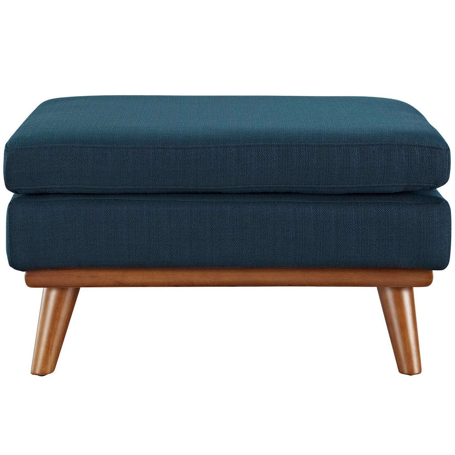 Modway - Engage Upholstered Fabric Ottoman by Modway  Living Room Sofas and Armchairs Blue - EEI-1797-AZU