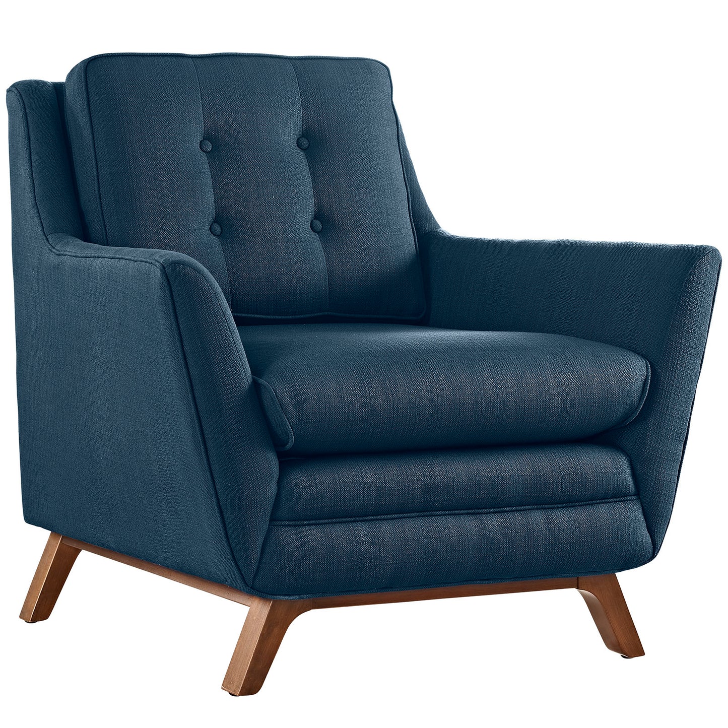 Modway Outlet Beguile Upholstered Fabric Armchair by Modway  Living Room Furniture Azure - EEI-1798-AZU