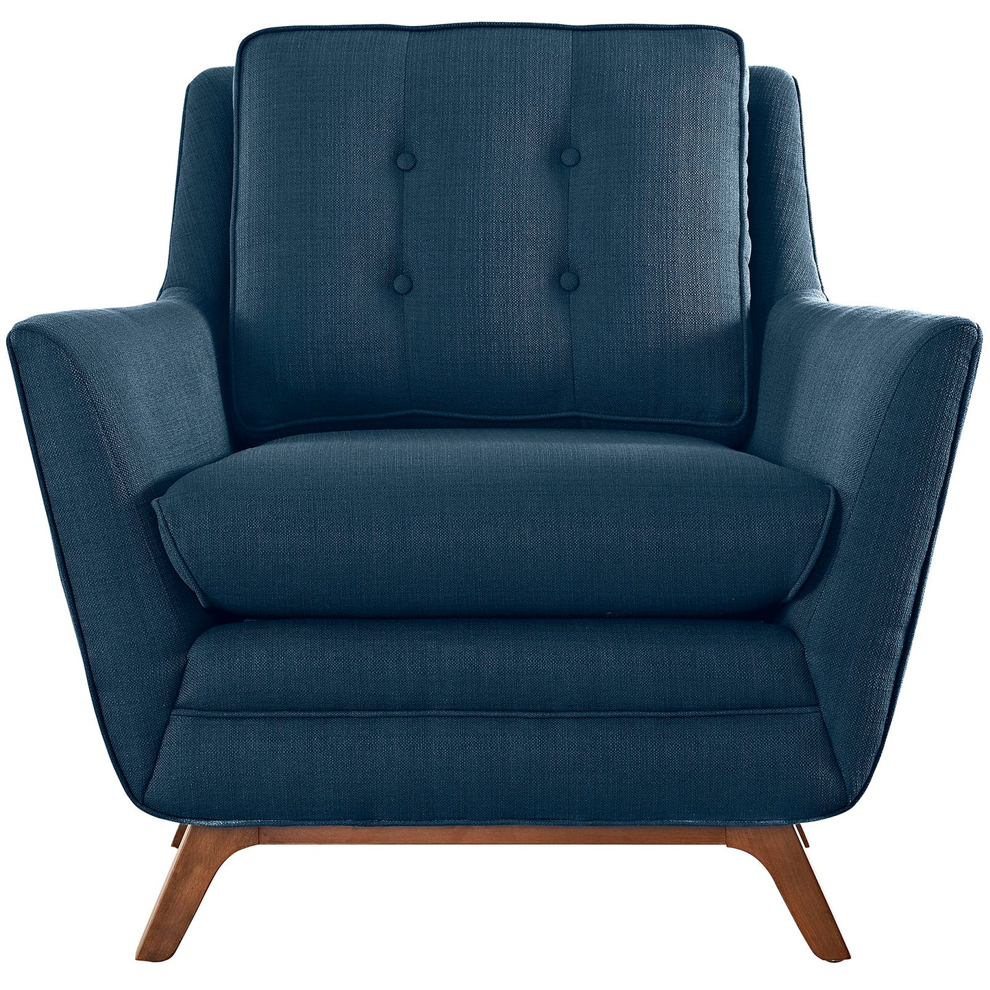 Modway Outlet Beguile Upholstered Fabric Armchair by Modway  Living Room Furniture Azure - EEI-1798-AZU