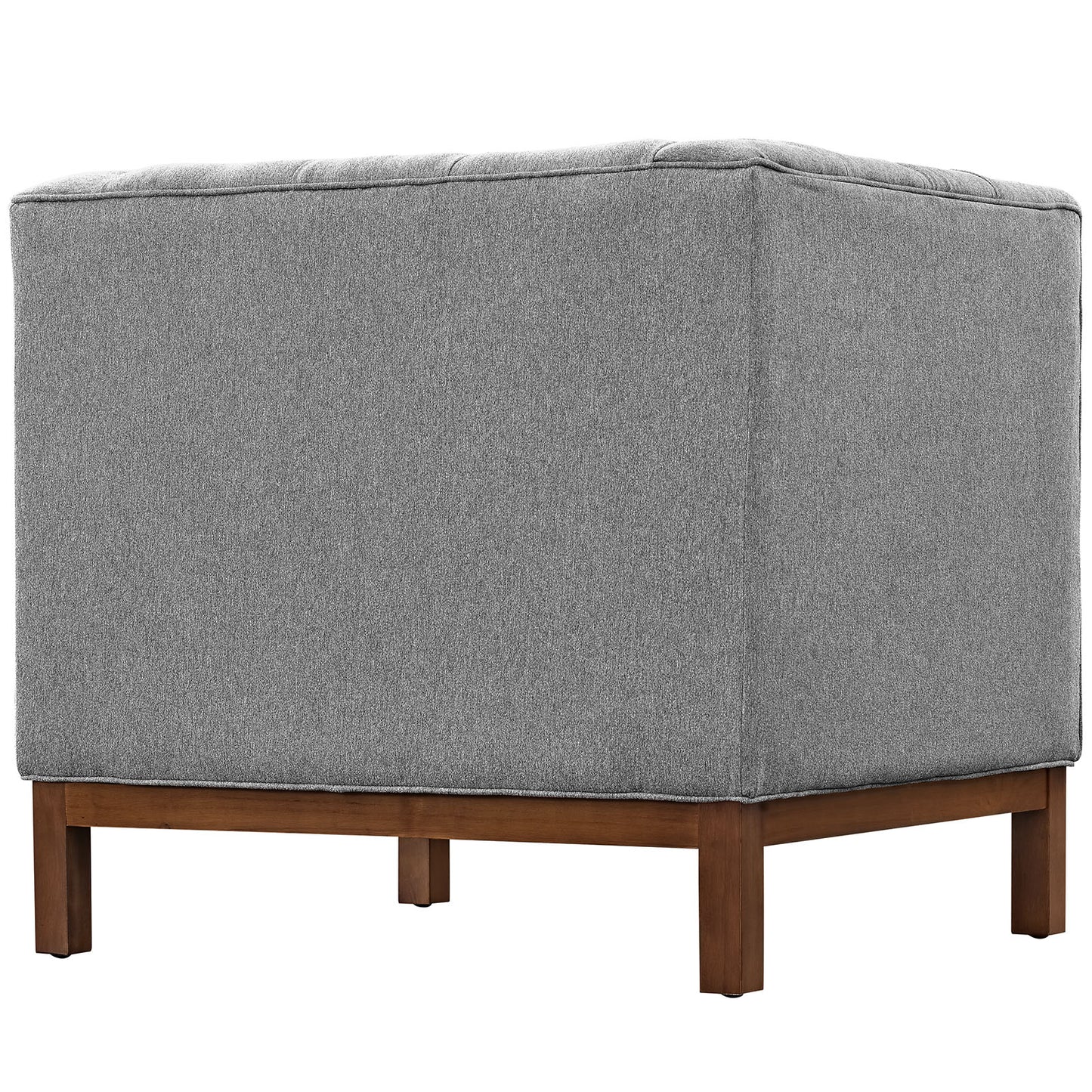 Modway Outlet Panache Upholstered Fabric Armchair by Modway  Living Room Furniture Expectation Gray - EEI-1801-GRY