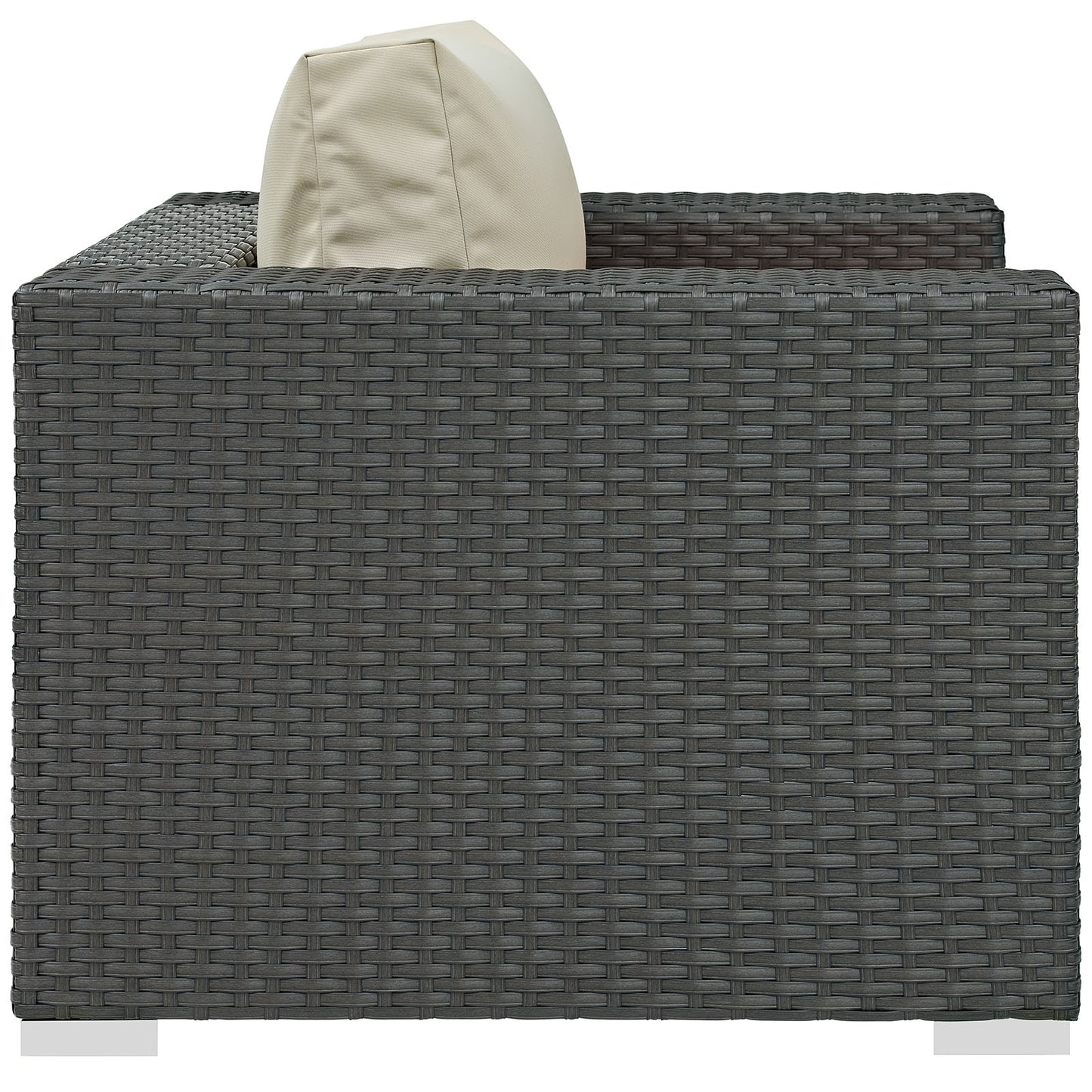 Modway Outlet Sojourn Outdoor Patio Sunbrella? Armchair by Modway  Outdoor Furniture Furniture Canvas Antique Beige - EEI-1850-CHC-BEI