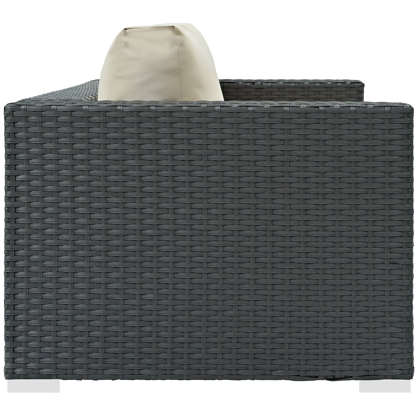 Modway Outlet Sojourn Outdoor Patio Sunbrella? Loveseat by Modway  Outdoor Furniture Furniture Canvas Antique Beige - EEI-1851-CHC-BEI