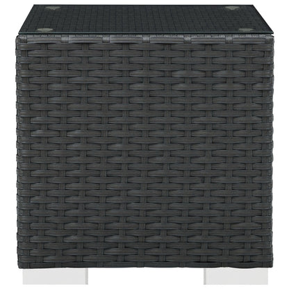 Modway Outlet Sojourn Outdoor Patio Side Table by Modway  Outdoor Furniture Furniture Chocolate - EEI-1853-CHC