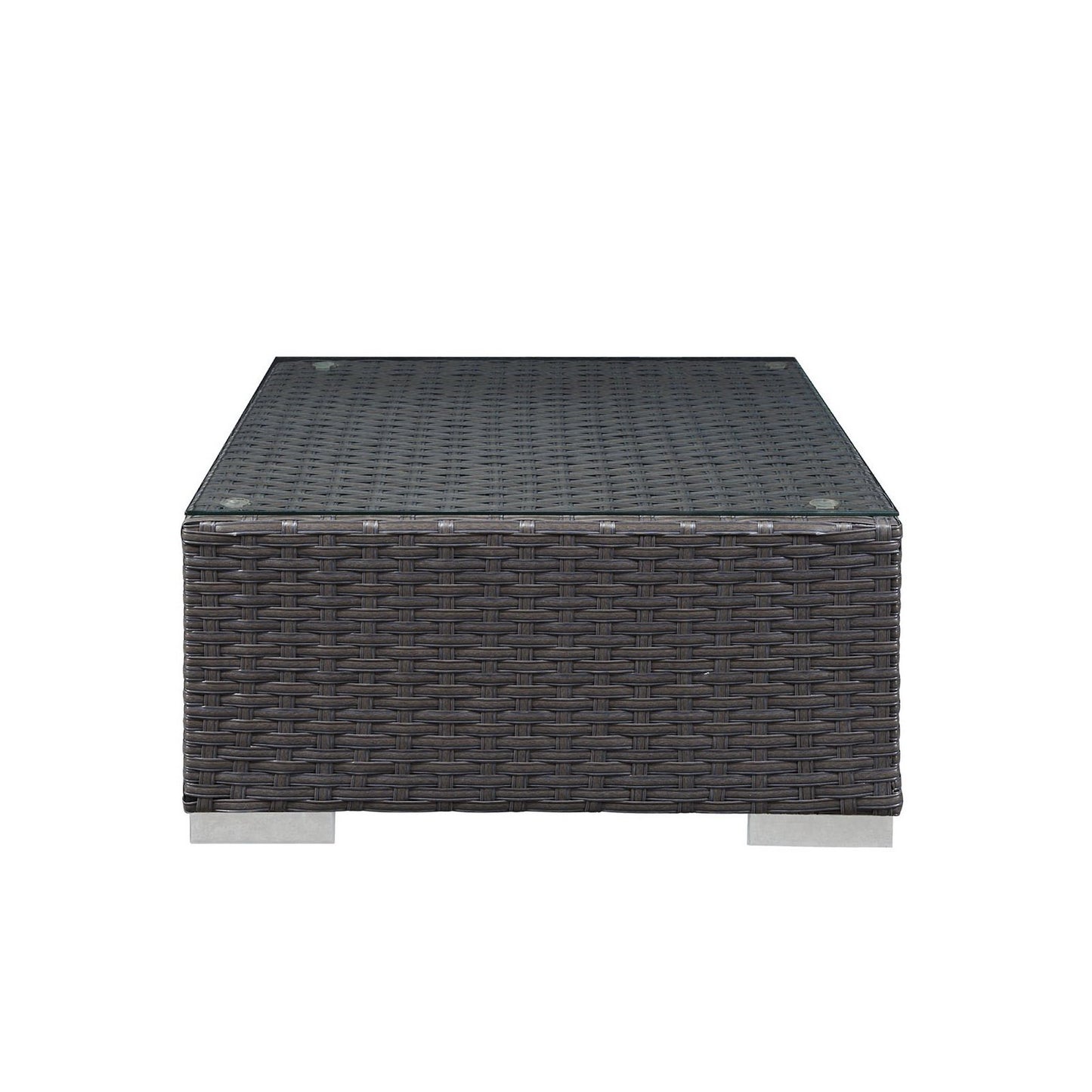 Modway - Sojourn Outdoor Patio Sunbrella? Ottoman by Modway  Outdoor Furniture Sofa Sectionals Blue - EEI-1855-CHC-NAV