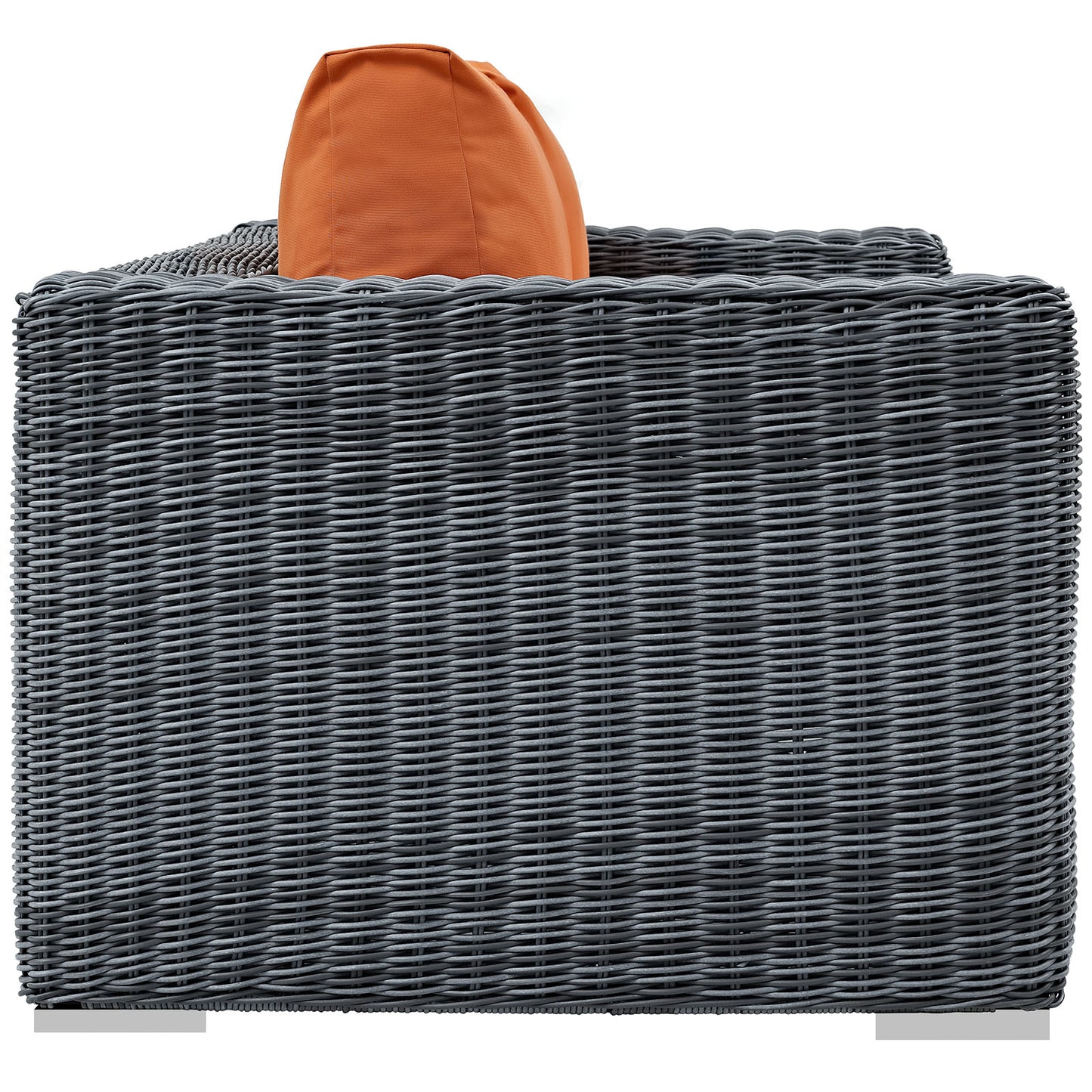 Modway Outlet Summon Outdoor Patio Sunbrella? Loveseat by Modway  Outdoor Furniture Furniture Canvas Tuscan - EEI-1865-GRY-TUS