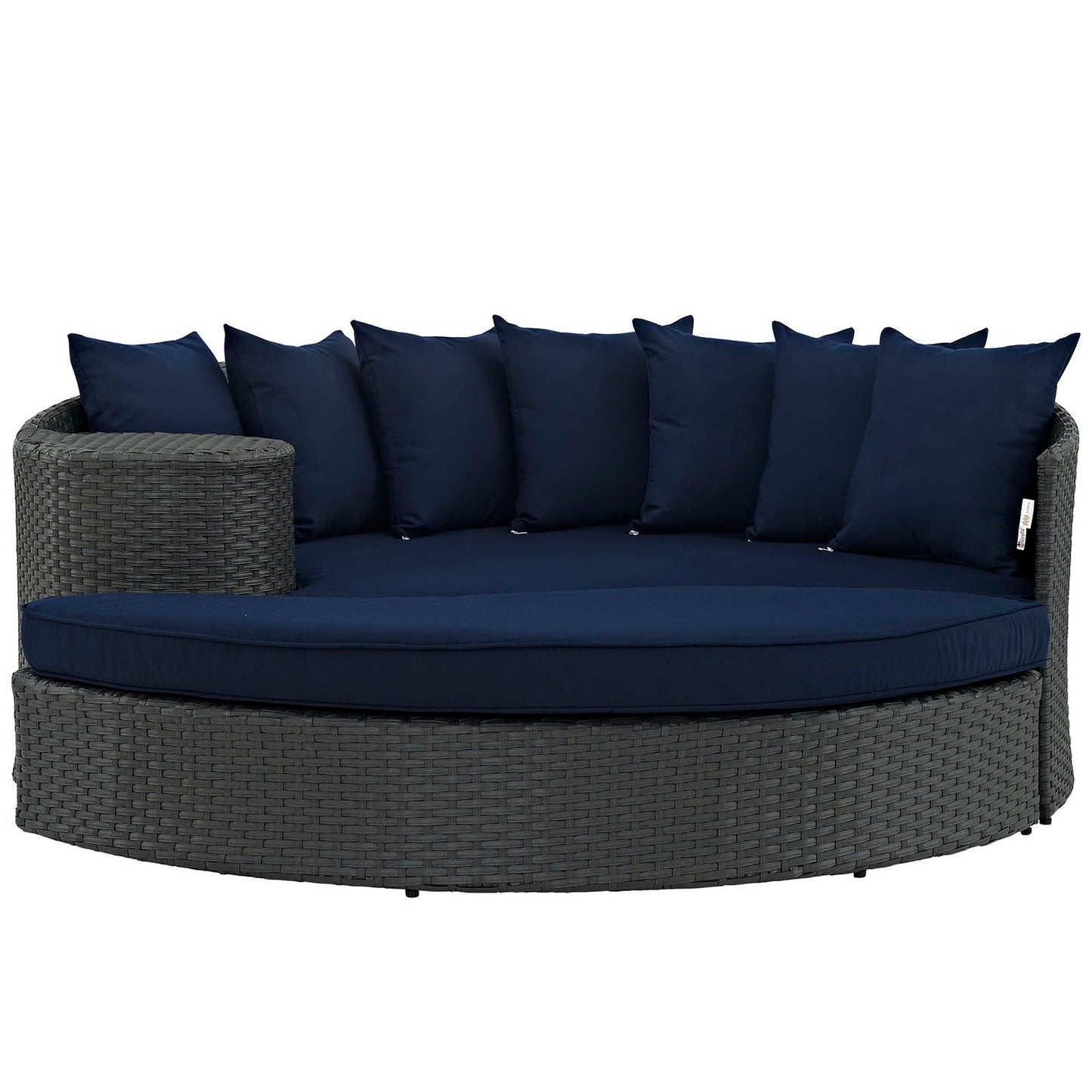 Modway - Sojourn Outdoor Patio Sunbrella? Daybed by Modway  Outdoor Furniture Sofa Sectionals Blue - EEI-1982-CHC-NAV