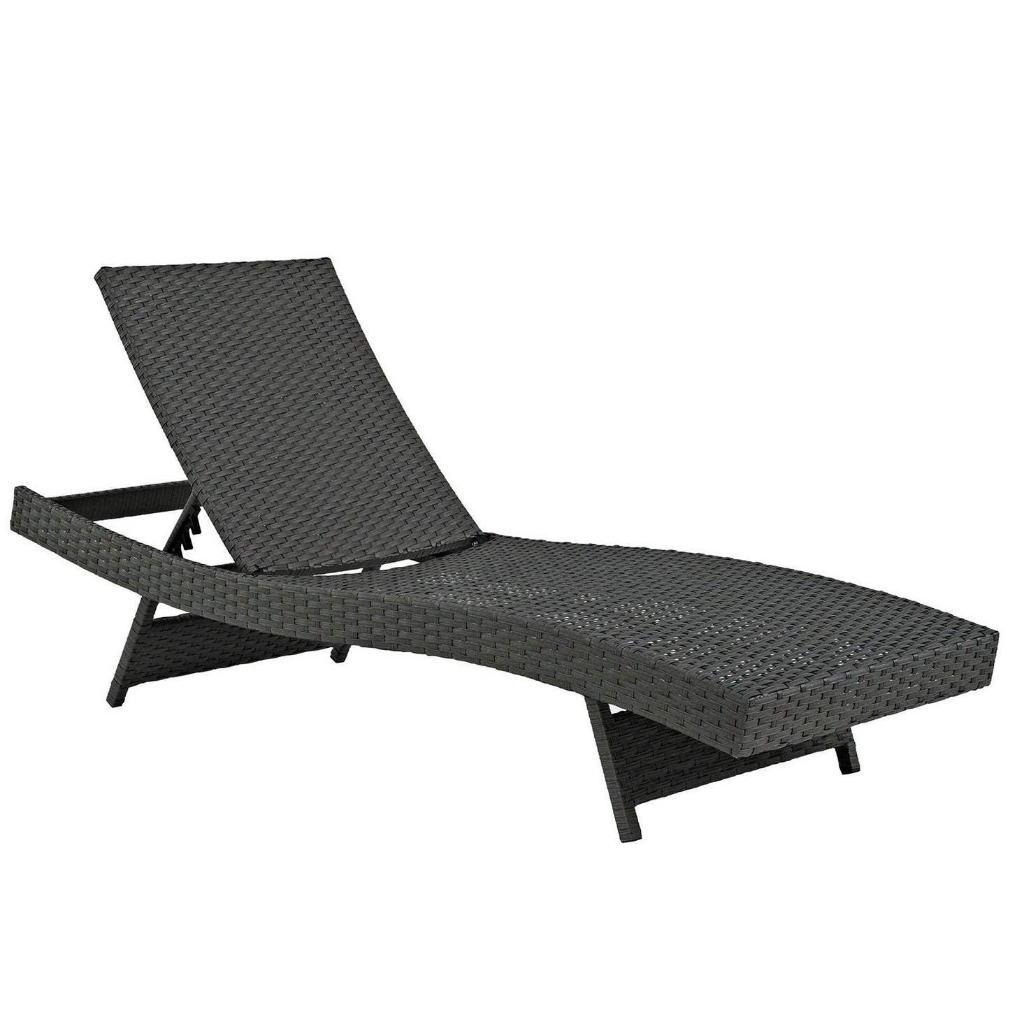 Modway Outlet Sojourn Outdoor Patio Sunbrella? Chaise by Modway  Outdoor Furniture Furniture Canvas Navy - EEI-1985-CHC-NAV
