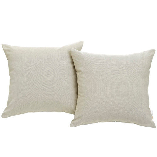 Modway Outlet Convene 2 Piece Outdoor Patio Pillow Set by Modway  Outdoor Furniture Furniture Beige - EEI-2001-BEI