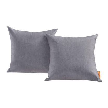 Modway Outlet Convene 2 Piece Outdoor Patio Pillow Set by Modway  Outdoor Furniture Furniture Gray - EEI-2001-GRY