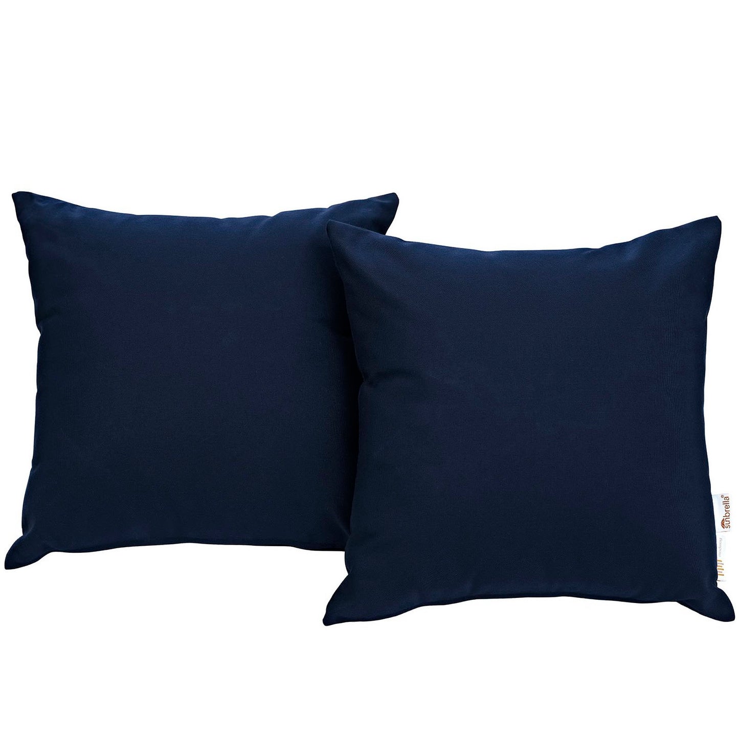 Modway - Summon 2 Piece Outdoor Patio Sunbrella? Pillow Set by Modway  Outdoor Furniture Sofa Sectionals Blue - EEI-2002-NAV