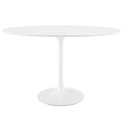 Modway - Lippa 48" Oval Wood Dining Table by Modway  Bar and Dining Bar and Dining Tables White - EEI-2017-WHI