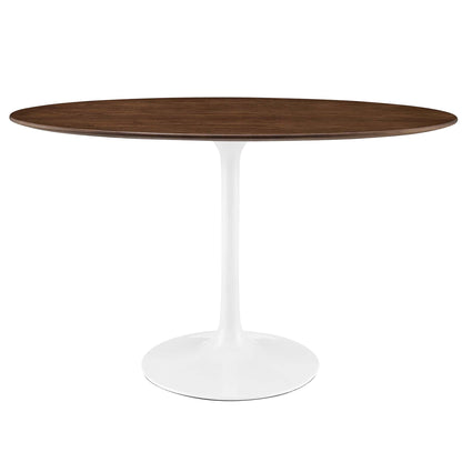 Modway - Lippa 48" Oval Wood Dining Table by Modway  Bar and Dining Bar and Dining Tables Brown - EEI-2019-WAL