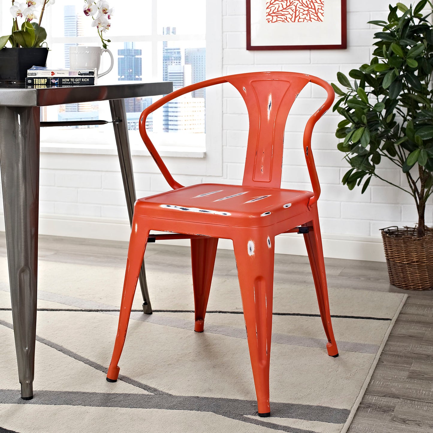 Modway Outlet Promenade Dining Chair by Modway  Bar and Dining Furniture Red - EEI-2029-RED