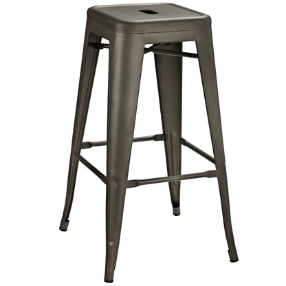 Modway Outlet Promenade Backless Bar Stool by Modway  Bar and Dining Furniture Brown - EEI-2031-BRN