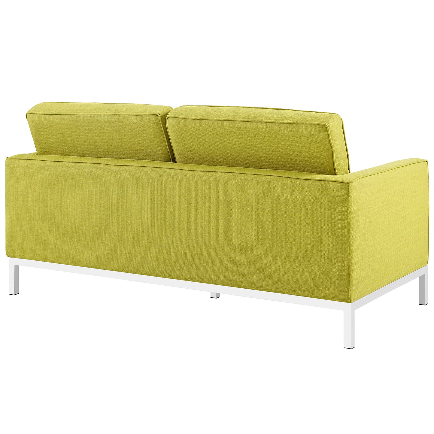 Modway Outlet Loft Upholstered Fabric Loveseat by Modway  Living Room Furniture Wheatgrass - EEI-2051-WHE