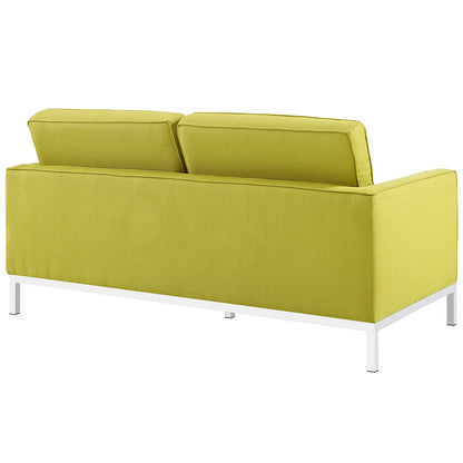 Modway Outlet Loft Upholstered Fabric Loveseat by Modway  Living Room Furniture Wheatgrass - EEI-2051-WHE