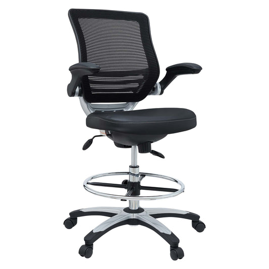 Modway - Edge Drafting Chair by Modway  Office Furniture Office Chairs Black - EEI-211-BLK