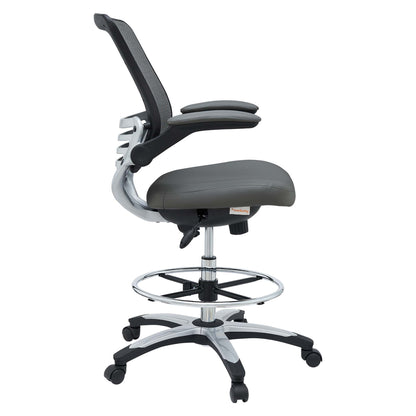 Modway - Edge Drafting Chair by Modway  Office Furniture Office Chairs Gray - EEI-211-GRY