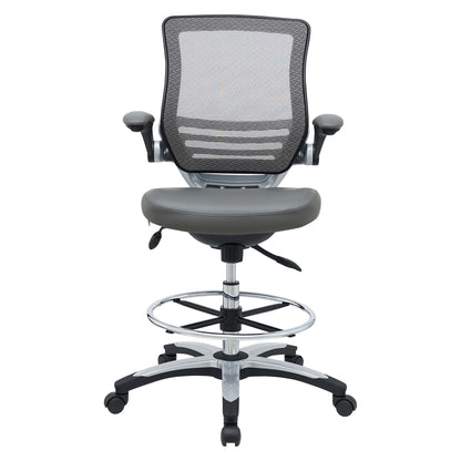 Modway - Edge Drafting Chair by Modway  Office Furniture Office Chairs Gray - EEI-211-GRY