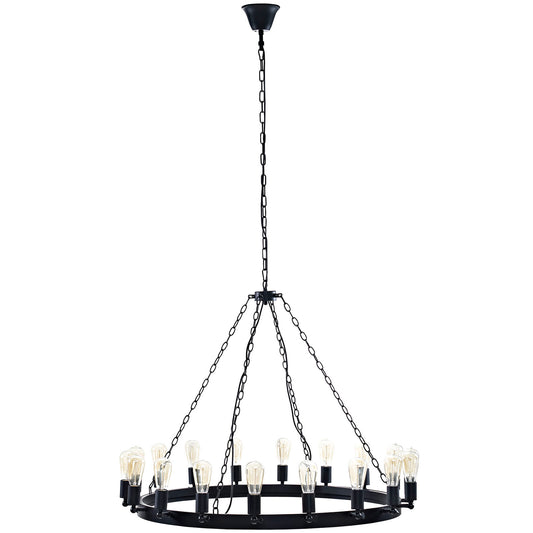 Modway Outlet Teleport 43" Chandelier by Modway  Lighting Lighting Brown - EEI-2117-BRN