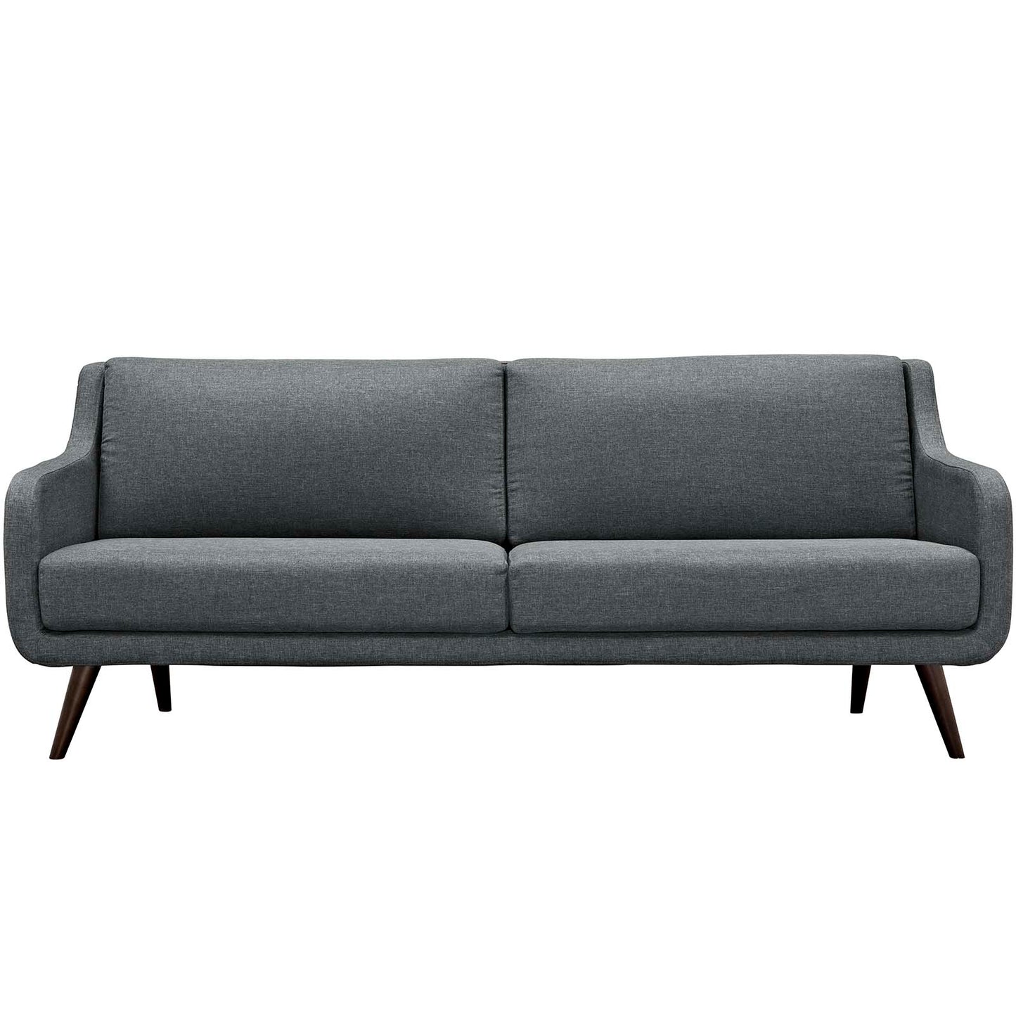 Modway Outlet Verve Upholstered Fabric Sofa by Modway  Living Room Furniture Gray - EEI-2129-GRY