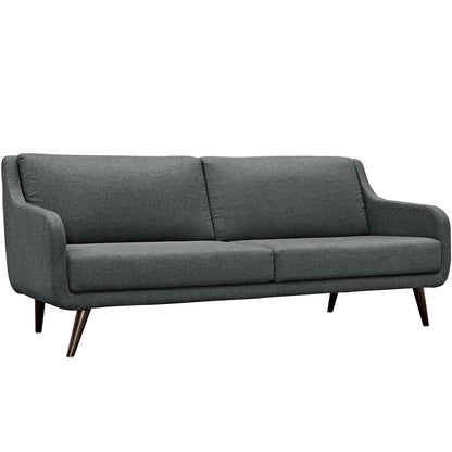 Modway Outlet Verve Upholstered Fabric Sofa by Modway  Living Room Furniture Gray - EEI-2129-GRY