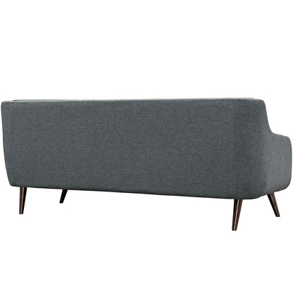 Modway Outlet Verve Upholstered Fabric Sofa by Modway  Living Room Furniture Gray - EEI-2129-GRY