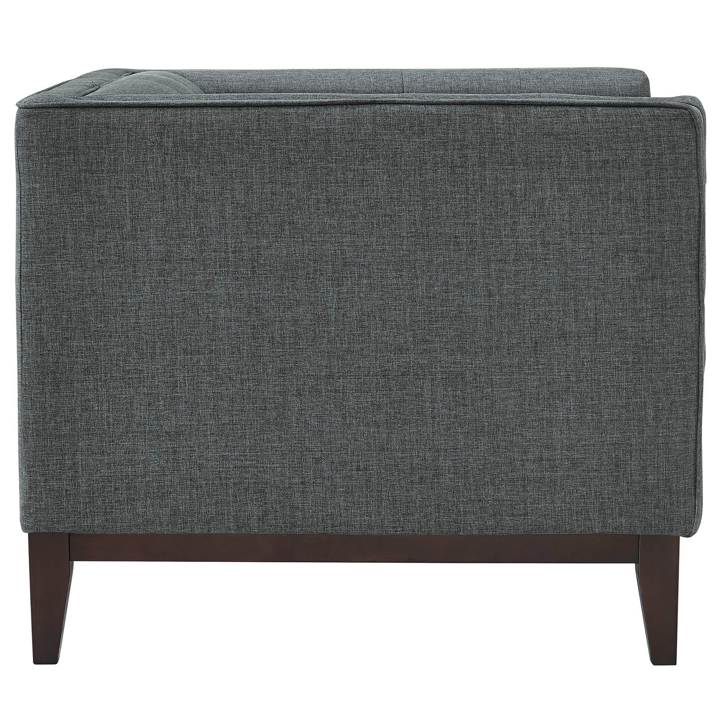 Modway Outlet Serve Upholstered Fabric Armchair by Modway  Living Room Furniture Gray - EEI-2134-GRY