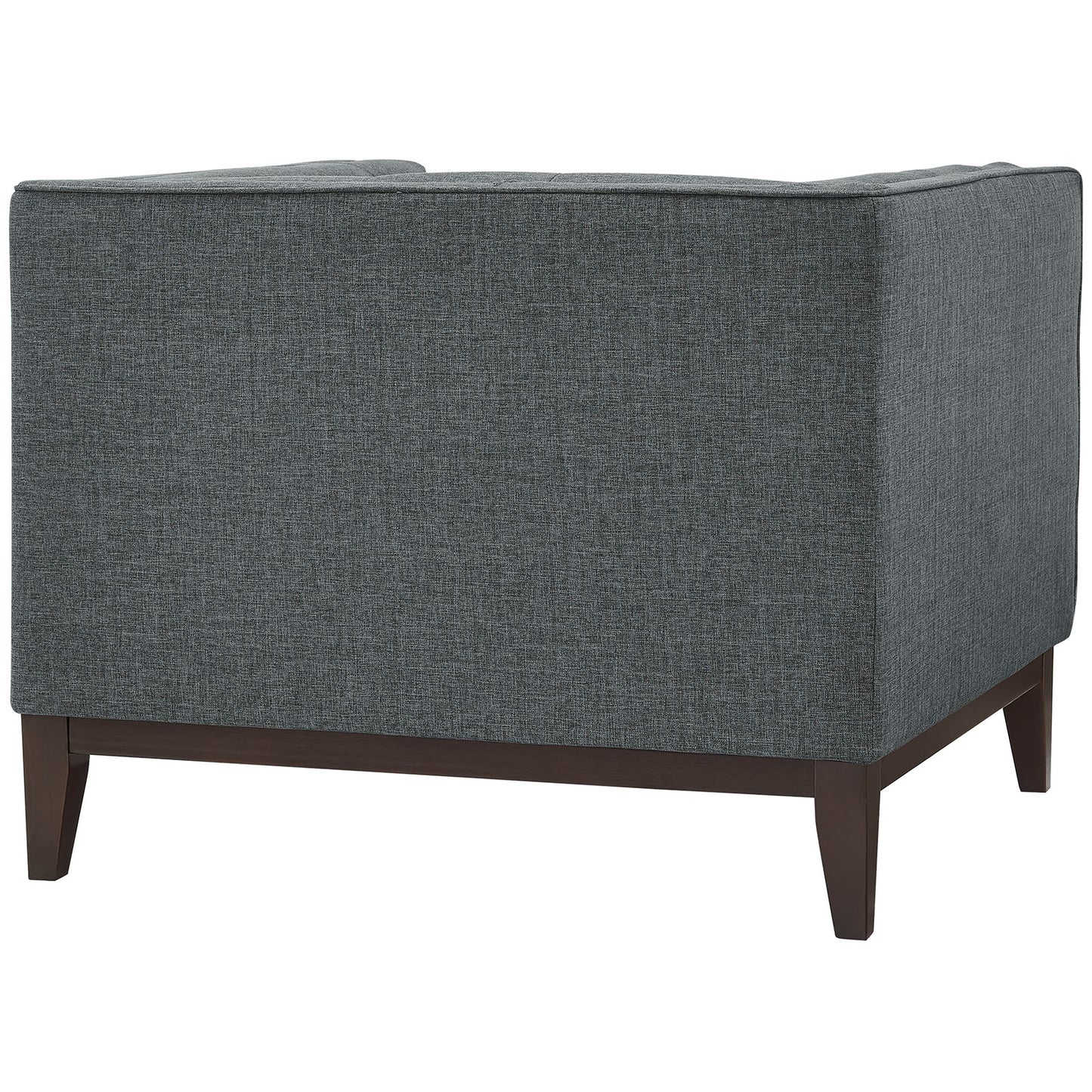 Modway Outlet Serve Upholstered Fabric Armchair by Modway  Living Room Furniture Gray - EEI-2134-GRY