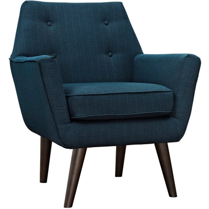 Modway Outlet Posit Upholstered Fabric Armchair by Modway  Living Room Furniture Azure - EEI-2136-AZU