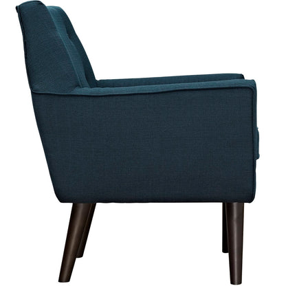 Modway Outlet Posit Upholstered Fabric Armchair by Modway  Living Room Furniture Azure - EEI-2136-AZU