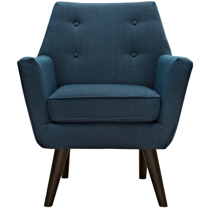 Modway Outlet Posit Upholstered Fabric Armchair by Modway  Living Room Furniture Azure - EEI-2136-AZU