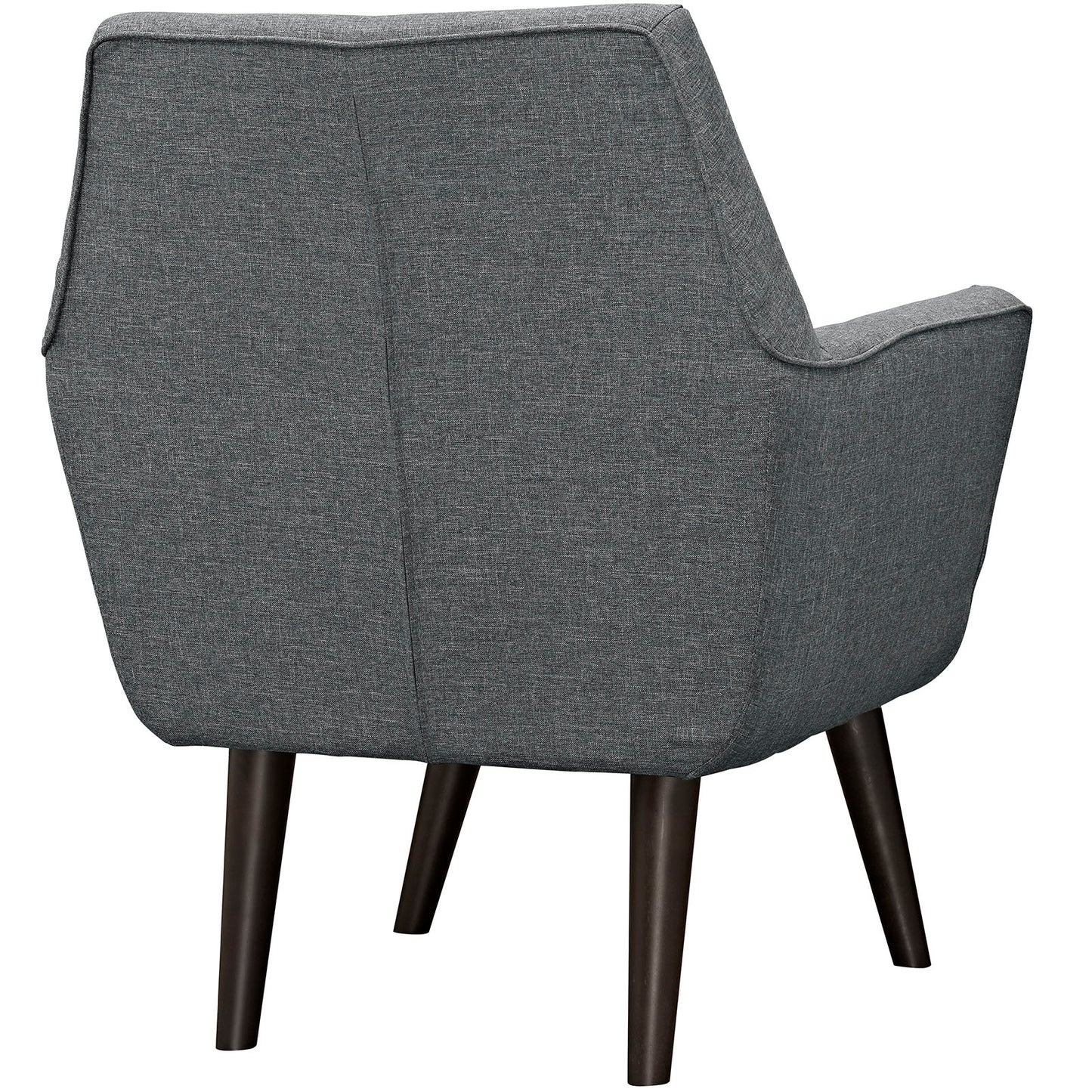 Modway Outlet Posit Upholstered Fabric Armchair by Modway  Living Room Furniture Gray - EEI-2136-GRY
