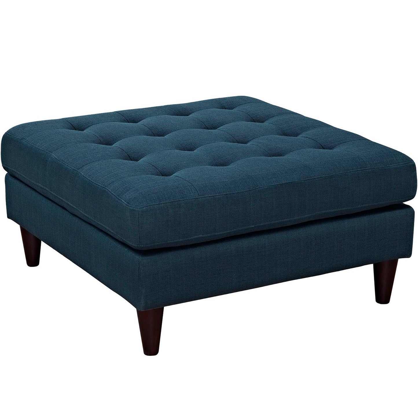 Modway Outlet Empress Upholstered Fabric Large Ottoman by Modway  Living Room Furniture Azure - EEI-2139-AZU