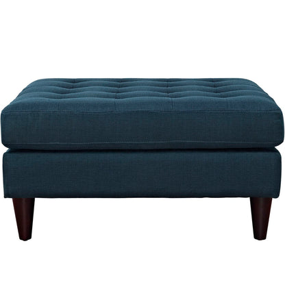 Modway Outlet Empress Upholstered Fabric Large Ottoman by Modway  Living Room Furniture Azure - EEI-2139-AZU