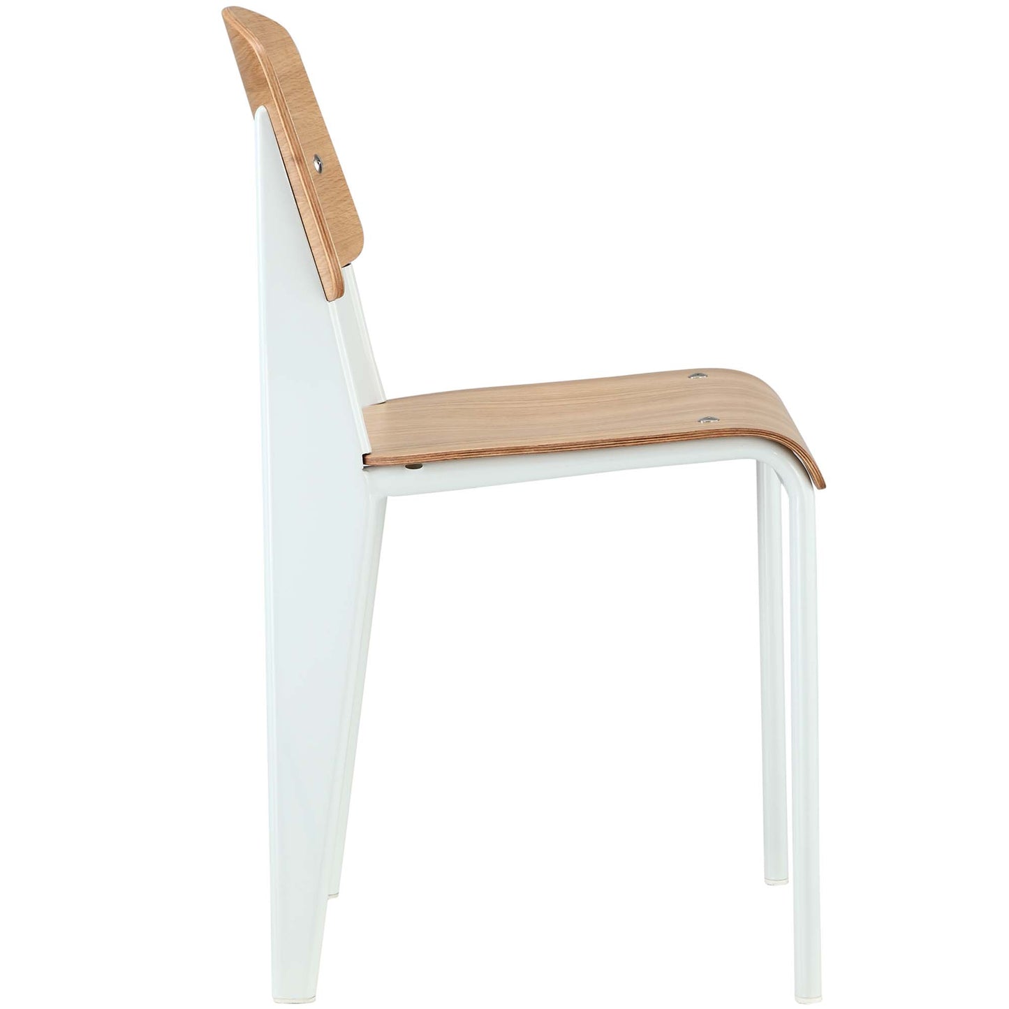 Modway - Cabin Dining Side Chair by Modway  Bar and Dining Dining Chairs White - EEI-214-NAT-WHI
