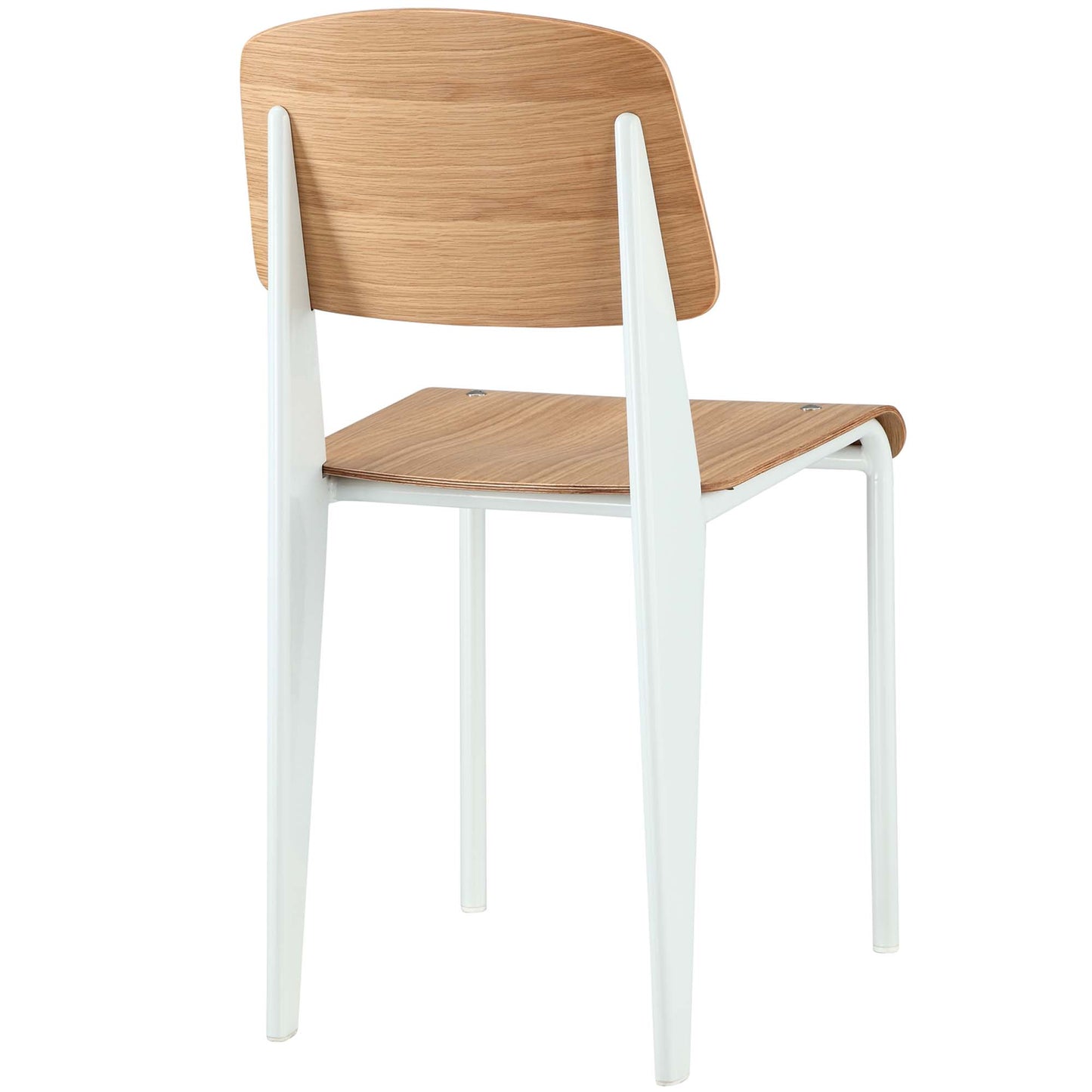 Modway - Cabin Dining Side Chair by Modway  Bar and Dining Dining Chairs White - EEI-214-NAT-WHI