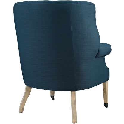 Modway Outlet Chart Upholstered Fabric Lounge Chair by Modway  Living Room Furniture Azure - EEI-2146-AZU