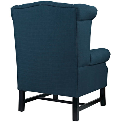 Modway Outlet Steer Upholstered Fabric Armchair by Modway  Living Room Furniture Azure - EEI-2150-AZU