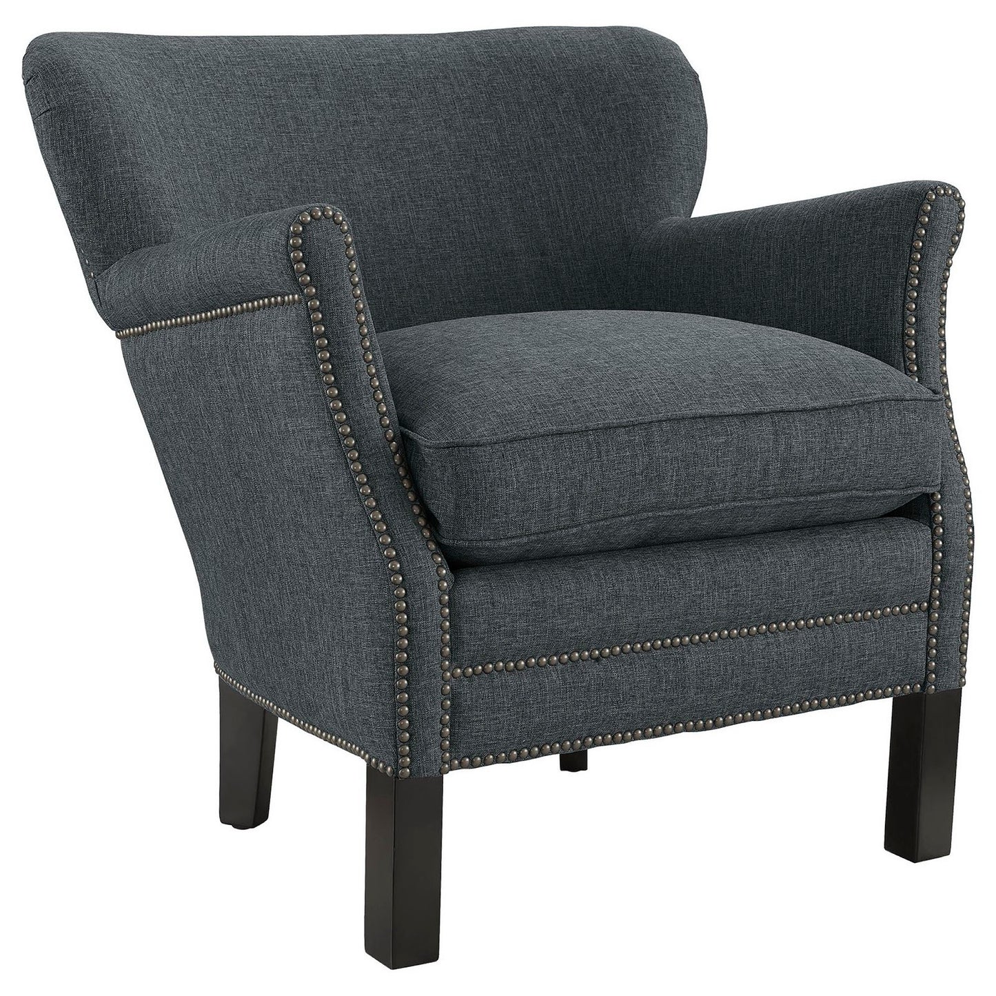 Modway Outlet Key Upholstered Fabric Armchair by Modway  Living Room Furniture Gray - EEI-2152-GRY