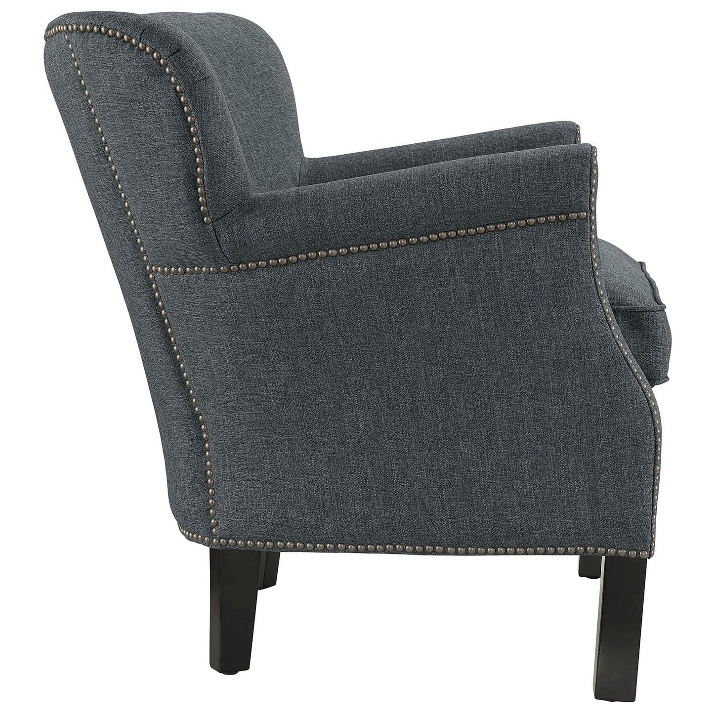 Modway Outlet Key Upholstered Fabric Armchair by Modway  Living Room Furniture Gray - EEI-2152-GRY