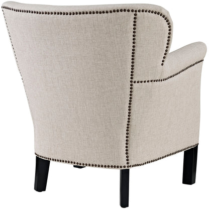 Modway Outlet Key Upholstered Fabric Armchair by Modway  Living Room Furniture Sand - EEI-2152-SAN