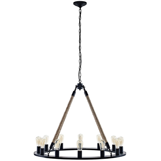 Modway Outlet Encircle Chandelier by Modway  Lighting Lighting Brown - EEI-2154-BRN