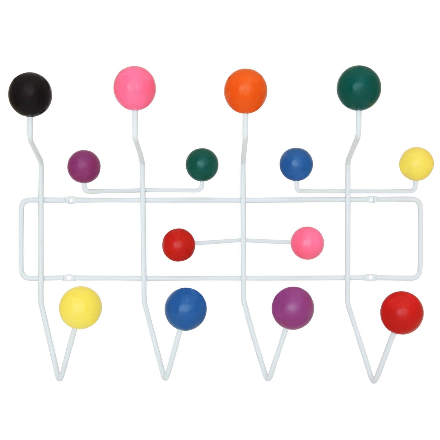 Modway - Gumball Coat Rack by Modway  Living Room Decor White - EEI-216-MULTI