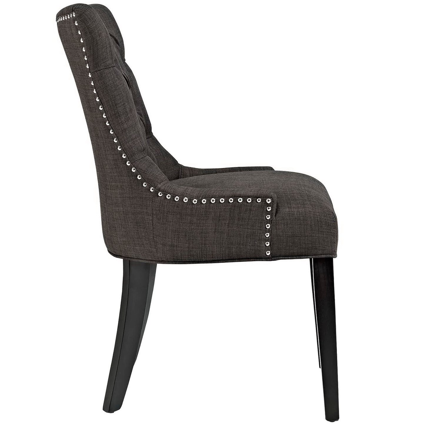 Modway Outlet Regent Tufted Fabric Dining Chair by Modway  Bar and Dining Furniture Brown - EEI-2223-BRN