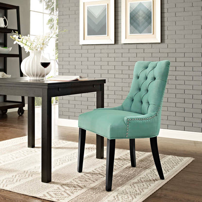 Modway Outlet Regent Tufted Fabric Dining Chair by Modway  Bar and Dining Furniture Laguna - EEI-2223-LAG